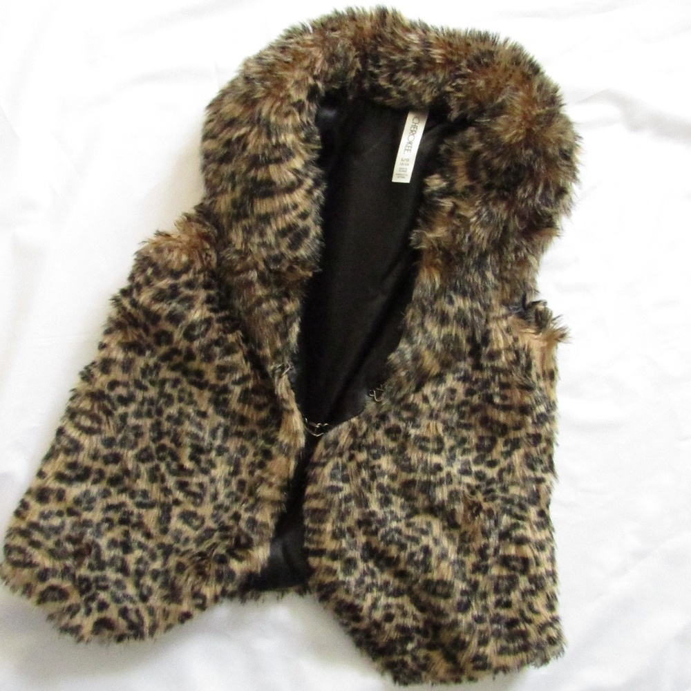 Girls Faux Fur Vest